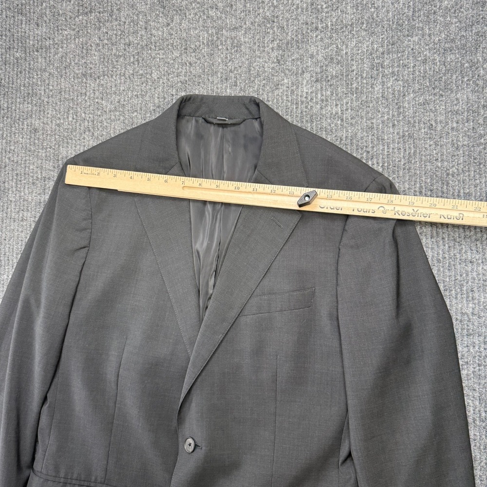 Bonobos Blazer Mens 40R Slim Fit Gray Marzotta Wool Suit Jacket Unstructured - Picture 16 of 16
